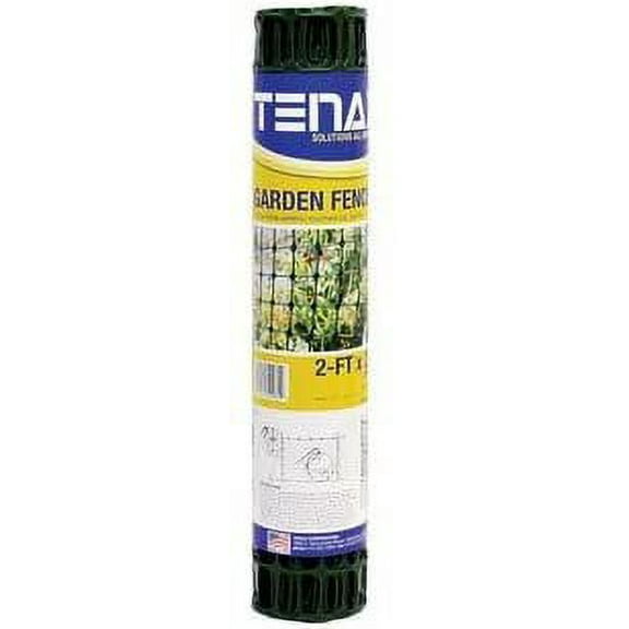 Tenax Garden Fence 25 ' L X 24 " W Polyethylene 2 " X 2 " Mesh Green