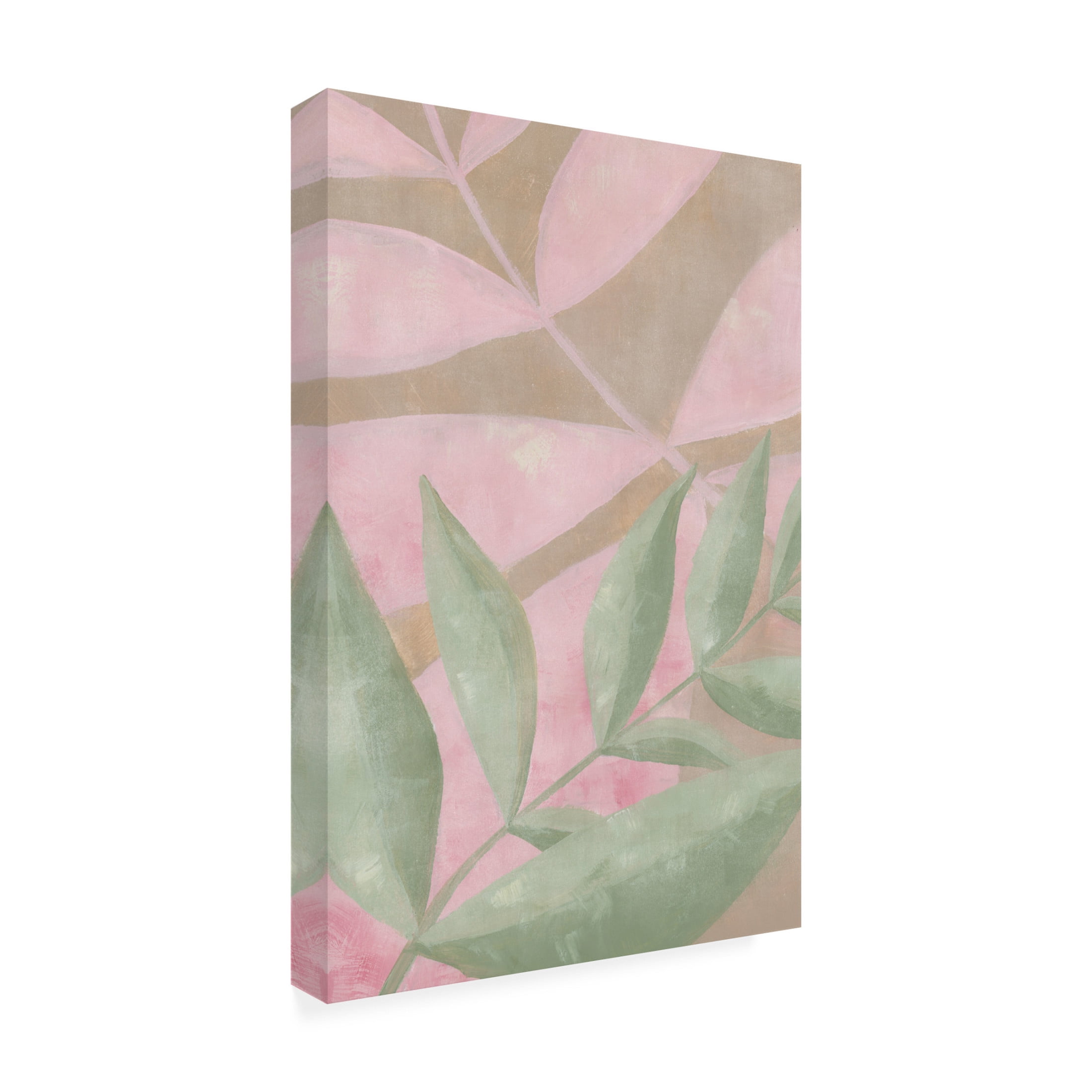 Trademark Fine Art Rosana Laiz Blursbyai Ryung leaves Canvas Wall Art