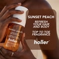 thumbnail image 5 of Holler Sunset Peach Body and Hair Fragrance Mist, Fresh Peach Scented, 2.7 fl oz, 5 of 9