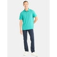 thumbnail image 5 of George Men's & Big Men's Poly Polo with Short Sleeves, Sizes S-3XL, 5 of 5