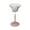 Clear, variant on Gin Cocktail Goblet Glass, 110ml Pink Frosted Wine Champagne Stemmed Glasses