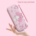 thumbnail image 5 of Cute Switch Carrying Case for Nintendo Switch OLED, Portable Travel Carry Case with 12 Game Card Slots, Inner Protective Storage Bag (Melody), 5 of 5