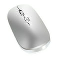 thumbnail image 1 of Ratón Inalámbrico de Computadora, Ratón Recargable Silencioso de Oficina con Botón de Silencio, 11.1x6.5x3.0cm, Receptor Bluetooth 2.4G de Baja Potencia, Ratón Inalámbrico Ergonómico, 1 of 7