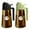 2Pcs Black+Green, variant on 16oz/470ml Light-Blocking Dark Oil Sprayer for Cooking, 2 in 1 Olive Oil Dispenser Bottle for Kitchen, Premium Dark Amber Glass Oil Bottle, Food-Grade Oil Mister for Air Fryer, BBQ (Black)