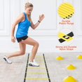 thumbnail image 3 of Set de equipo de entrenamiento de agilidad X-UMEUS Agility Ladder de 6 m, 3 of 6