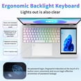 thumbnail image 4 of New Arrival 15.6+7inch 512GB Win11 Dual-screen Laptop Bluetooth Backlit keyboard, 4 of 11