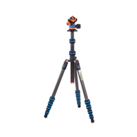 UPC: 5060244885905 | 3 Legged Thing PUNKS Brian 2.0 Carbon Fibre Tripod System with AirHed Neo (Blue)