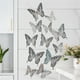 thumbnail image 1 of 12 pegatinas de pared de mariposa hueca con textura de metal 3D. Wmkox8yii fhajkh535, 1 of 6