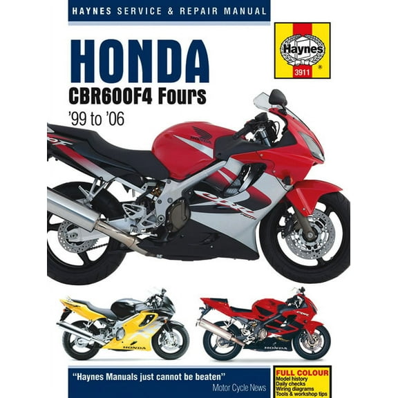 Honda CBR600F4 Fours (99-06) Haynes Repair Manual ^