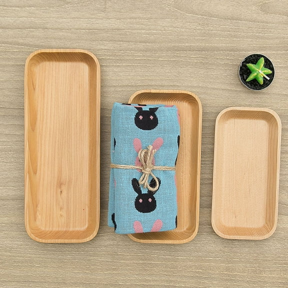 Supvox Salad Flavor Holding Sauce Small Serving Dish Wood for Thanksgiving 1Pcs