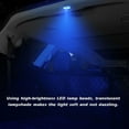 thumbnail image 3 of Yeacher Car Wireless LED Light Interior Ambient Lamp Touching Control Night Lights Auto Roof Ceiling, 3 of 8