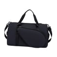 thumbnail image 3 of Lipstore Tennis Shoulder Bag Tennis Racket Bag Duffle Bag Waterproof Shoes Holder Outdoor Black, 3 of 8