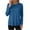 Blue, variant on BLVB Long Sleeve Shirts for Women Casual Soft Lightweight Tops Crewneck Loose Pullover Women Fall Outfits
