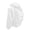 White, variant on Kids Travel Backpack Hoodie with Built In Backpack and Long Sleeves (Red,4-5 Years)