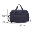 thumbnail image 2 of Bolsa de lona de viaje Bolsa de transporte para mujeres y hombres, bolsa de gimnasia deportiva, bolsa de yoga MFZFUKR CPB-ZRF397-2, 2 of 5