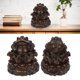 thumbnail image 5 of Adorno De Rana De Dinero, Estatua De Rana De Dinero Textura Brillante Mano De Obra Fina Moral Ampliamente Aplicable Con Moneda De Cobre Para Mesa ANGGREK Money Frog Ornament, 5 of 8