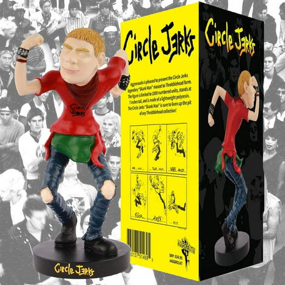 Circle Jerks 2021 Aggronautix Skank Man Limited Edition Throbblehead Bobblehead
