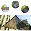 thumbnail image 3 of Malla de sombra de polietileno de alta densidad, cerca de privacidad transpirable con protección contra rayos ultravioleta, bloqueador solar para plantas y espacios al aire libre, lona de malla, 3 of 5