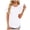 White, variant on Lixiuxyad Women's Summer Tops Trendy Short Sleeve Shirts Smocked Crewneck Tee Trendy Casual,Black L
