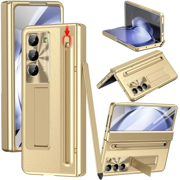 Funda YQODSZ para Samsung Galaxy Z Fold 5 con soporte para bolígrafo en forma de S