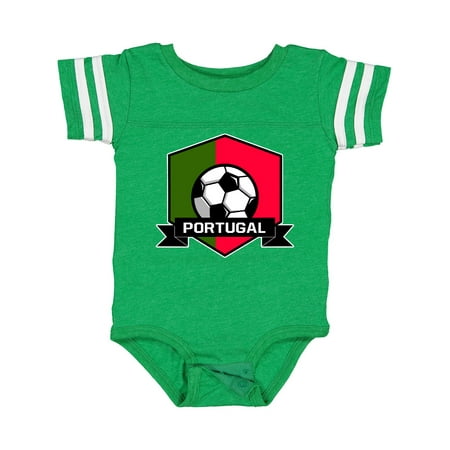 

Inktastic Soccer Portugal Flag Banner Gift Baby Boy or Baby Girl Bodysuit