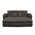 thumbnail image 3 of Sofa cama Plegable Mobydec Ankor en Lino Gris Oxford con Portavasos, 3 of 3