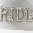 thumbnail image 7 of Hsqqdc Pearl Embellished Bridal Western Hat, Rhinestone Cowgirl Hat for Bachelorette Parties, 7 of 7