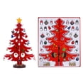 thumbnail image 3 of Fiudx Árbol de Navidad de Madera, Decoración Navideña Creativa, Fácil de Montar, Madera Natural Ligera, Multiusos, Regalo Festivo, 18 X 22 X 3 Cm, 3 of 7