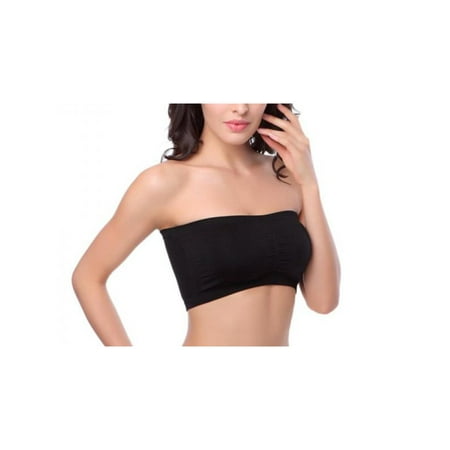 

Maraso Women Plus Size Strapless Removable Padding Bra M-3XL
