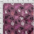 thumbnail image 3 of oneOone Cotton Poplin Purple Fabric Florals Dress Material Fabric Print Fabric By The Yard 56 Inch Wide, 3 of 5