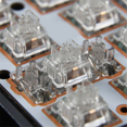 thumbnail image 2 of 5PCS Transparent Gold Plated Plate Mounted Stabilizer PCB Mount Keyboard Stabilizers for Mechanical Keyboards, 2 of 5