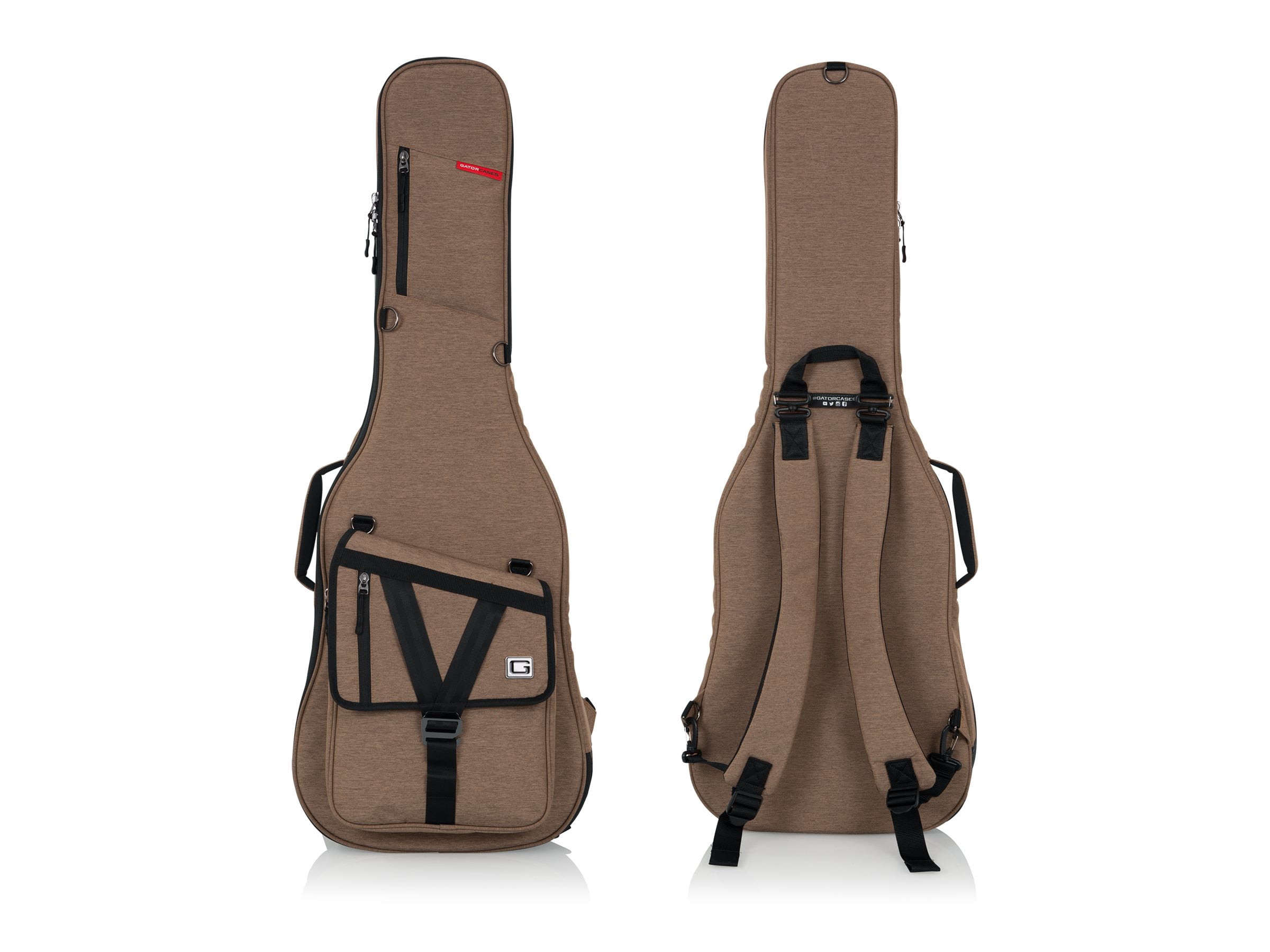 Gator GT-ELECTRIC-TAN Transit Series Electric Guitar Gig Bag - Tan