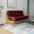 thumbnail image 3 of Loosh Home  10" Canvas Futon Mattress Burgundy Twin, 3 of 5