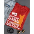 thumbnail image 3 of This Girl Loves Her Welsh Corgi T-Shirt Women -Image by Shutterstock, Female 3X-Large, 3 of 4