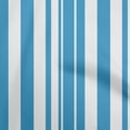 thumbnail image 1 of oneOone Velvet Medium Blue Fabric Stripes Craft Projects Decor Fabric Printed By The Yard 58 Inch Wide, 1 of 4