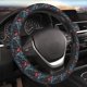 thumbnail image 5 of Balery Paisley Fundas elásticas antideslizantes para volante, funda protectora universal para hombre y mujer, 15 pulgadas, accesorios para coche., 5 of 6