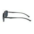 thumbnail image 3 of Mens Polarized Lens Aluminum Arm Metal Rim Light Weight Agent Sunglasses Gunmetal Black, 3 of 4