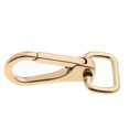 thumbnail image 2 of GUOOL Brass Keyring Buckle Lobster Clasp for Purse Bag Straps Inner diameter 20mm, 2 of 6