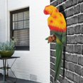 thumbnail image 2 of Decoración artesanal, simulación de loro, colgante de pájaro, patio exterior, decoración de jardín, adorno de árbol, 2 of 8