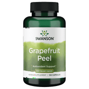 Swanson Full-Spectrum Grapefruit Peel 600 mg 120 Capsules