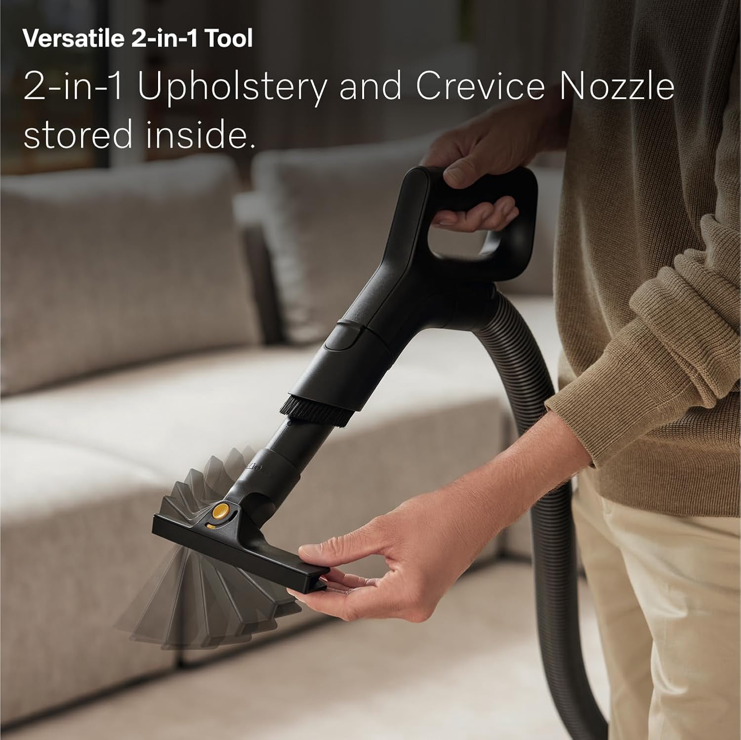 Miele Guard L1 Electro Bagged Canister Vacuum Cleaner with HEPA AirClean Filter, Electro Plus Floorhead, AllTeQ Universal Floorhead and LCD Display, Titanium Pearl Finish