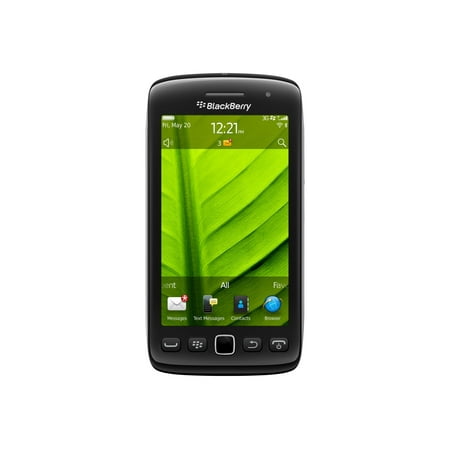 BlackBerry Torch 9850 - 3G BlackBerry smartphone - RAM 768 MB / Internal Memory 4 GB - microSD slot - LCD display - 3.7" - 800 x 480 pixels - rear camera 5 MP - black