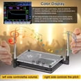 thumbnail image 3 of 1 Mini Theremin Musical Electronic Creative Instrument Retro Multi-Sound Oled Screen, 3 of 8