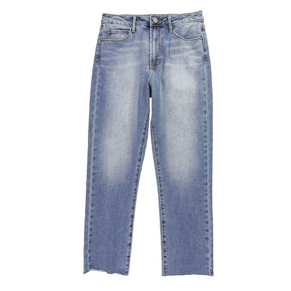 Articles of Society Womens High Rise Cropped Jeans, Blue, 26
