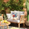 thumbnail image 4 of 4th of July Throw Pillow Covers 20x20 Set of 4 Patriotic Pillow Covers American Flag Memorial Day Dahila Floral Red White Blue Pillow Case Cushion Covers Home Outdoor Sofa Couch Decorations 20, 4 of 6
