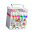 thumbnail image 4 of AMLESO Acrylic Paint Markers Colored Pens Acrylic Paint Pens for Glass Stone Canvas 80 Colors, 4 of 8