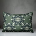 thumbnail image 3 of Creative Products Blue Medallions on Green 14x20 Indoor / Outdoor Pillow, 3 of 3
