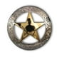 Concho Étoile du Texas - 3 Tailles – image 1 sur 1