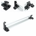 thumbnail image 3 of Retractable Heavy Duty Pull Out Rail Double Thickness Sliding Bars for Wardrobe Closet Rod, 3 of 8
