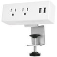 thumbnail image 1 of Desk Clamp Power Strip with USB Ports Desktop Mounted Power Outlets Table Edge Power Charging Station 6.56 FT Extension Power Cord for Home Office Conference UL/ETL Certificated, 1 of 15